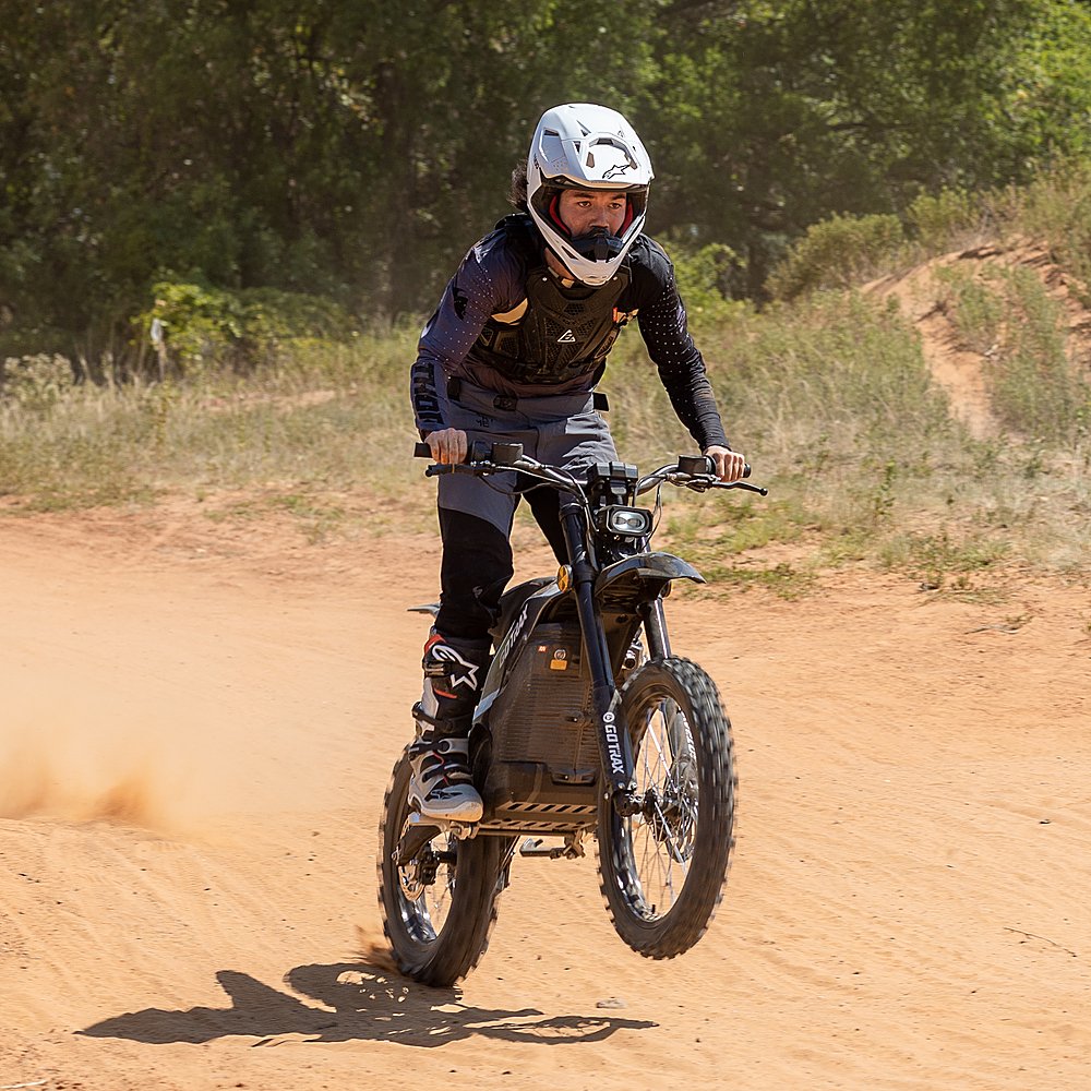 GoTrax - Everest Electric Dirt Bike w/ 50 mi Max Range & 53 mph Max Speed